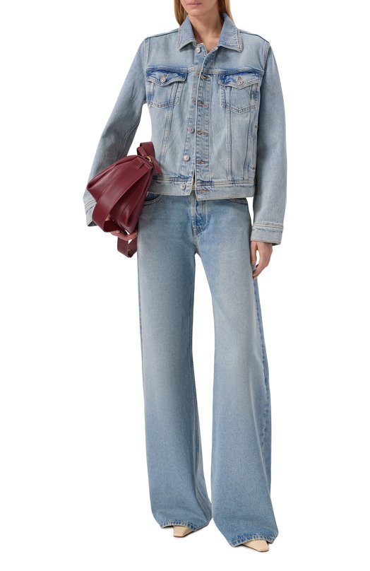 Джинсовая куртка Bonnie 7 For All Mankind 7UJ60C10-0D2 Голубой  7UJ60C10-0D2 Фото 2