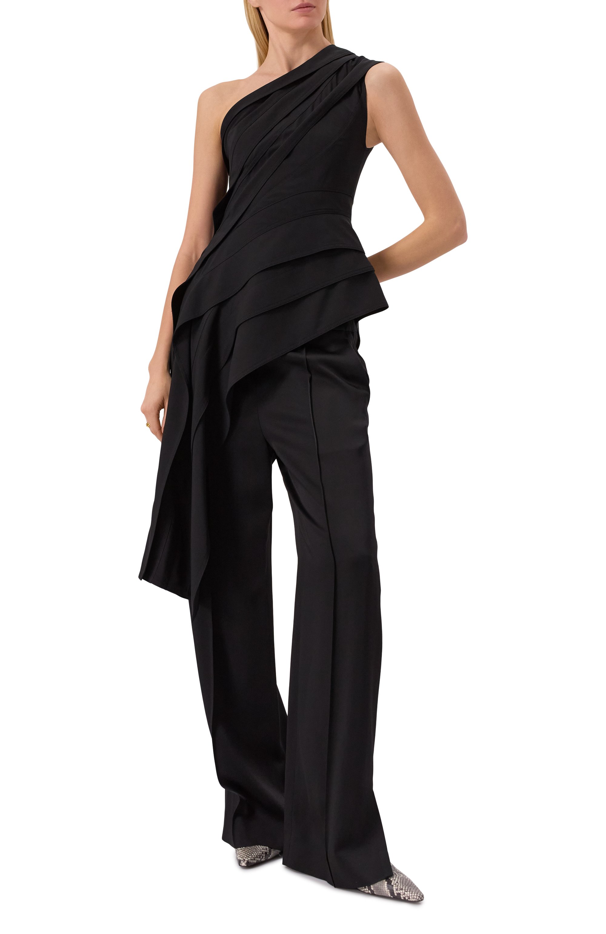 Топ из вискозы BOTTEGA VENETA, арт. 797410 V4X30, фото 3