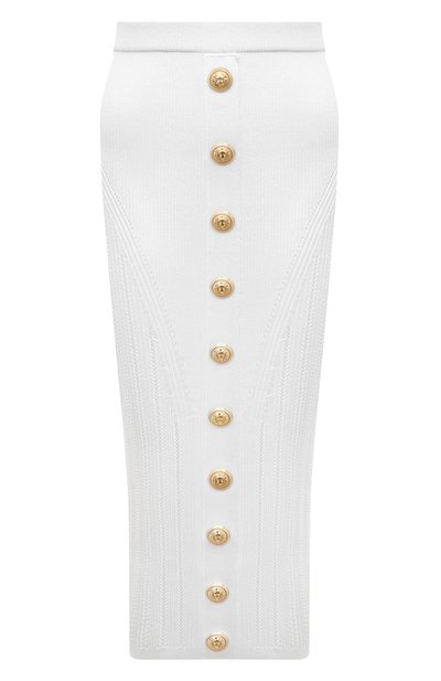 Женская юбка из вискозы BALMAIN, арт. AF0LD043KE18