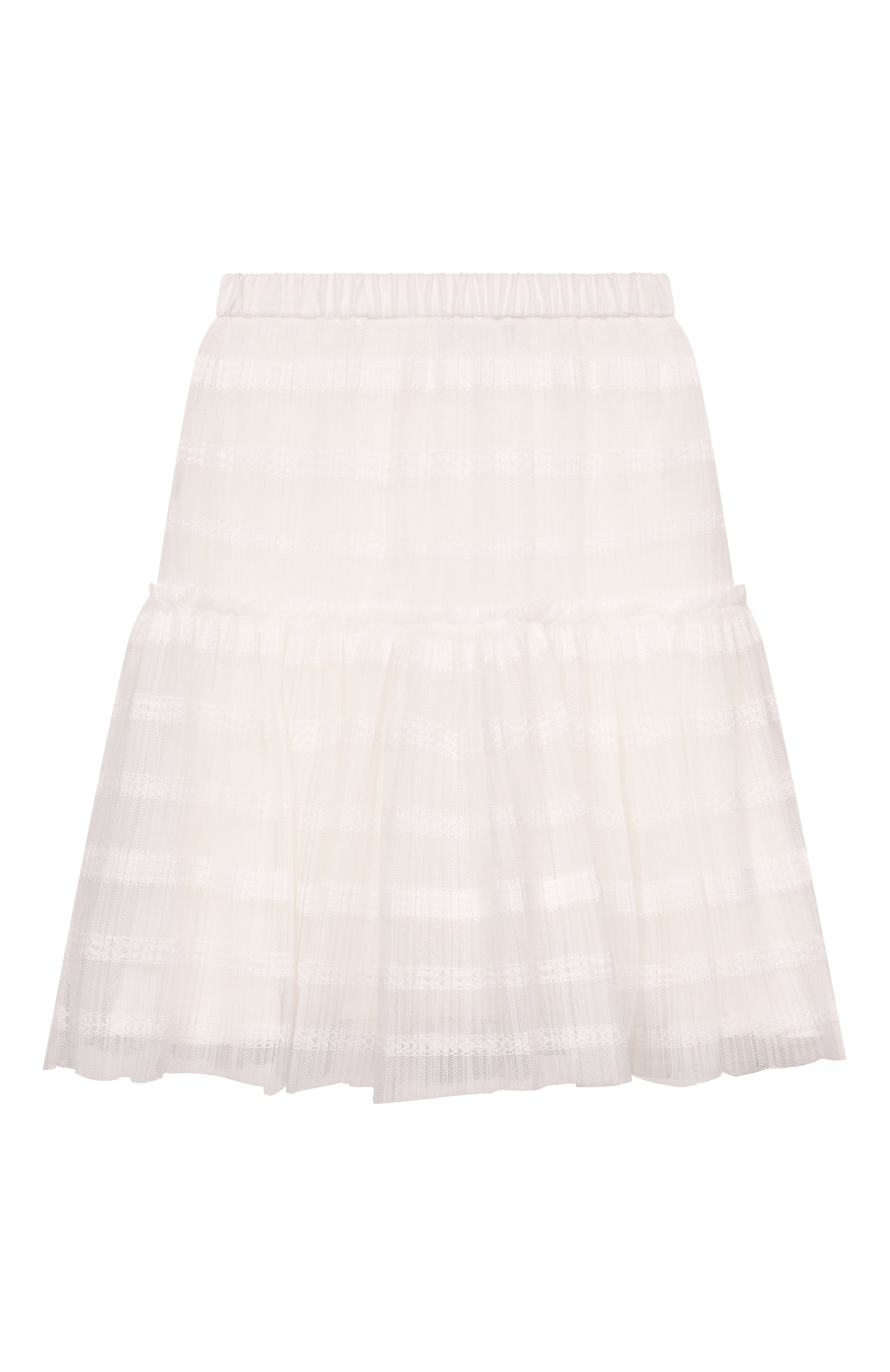 Юбка ERMANNO SCERVINO молочного цвета по цене 19800 руб., арт. Z1G707, фото 2 Юбка ERMANNO SCERVINO, арт. Z1G707, фото 2