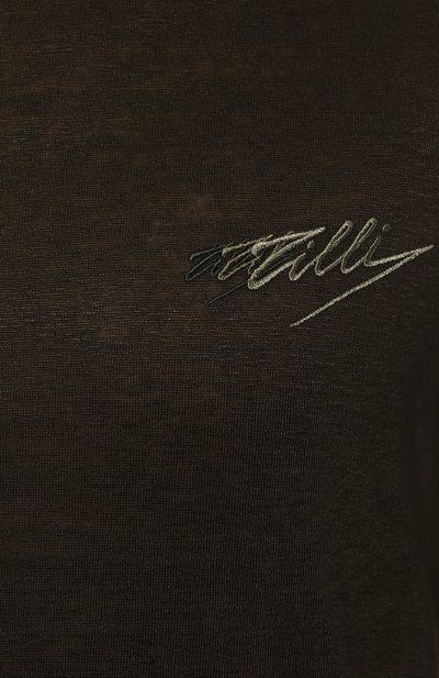 Льняная футболка ZILLI, арт. TSR02AM0800VZLF65M, фото 5