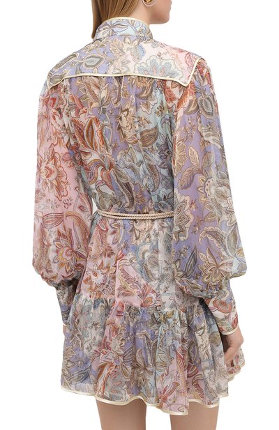 Атласное платье ZIMMERMANN, арт. 9182DLKY, фото 4