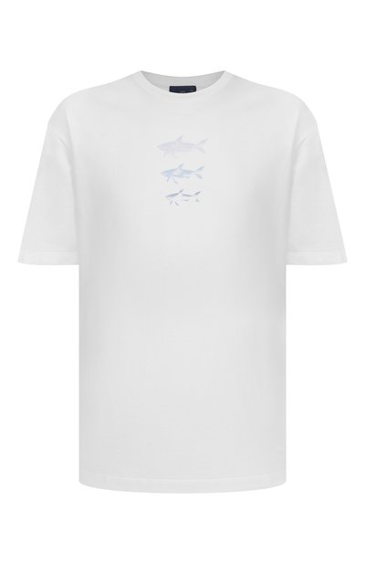 Мужская хлопковая футболка PAUL&SHARK, арт. 26411048