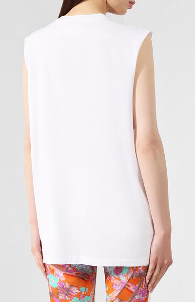 Хлопковая футболка MAISON MARGIELA белого цвета по цене 37550 руб., арт. S29NL0017/S22816, фото 4 Хлопковая футболка MAISON MARGIELA, арт. S29NL0017/S22816, фото 4