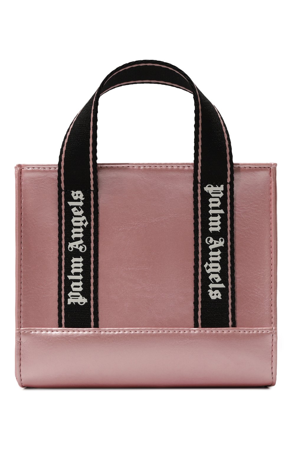 Сумка PALM ANGELS светло-розового цвета по цене 22600 руб., арт. PGNA002S24FAB001, фото 1 Сумка PALM ANGELS, арт. PGNA002S24FAB001, фото 1