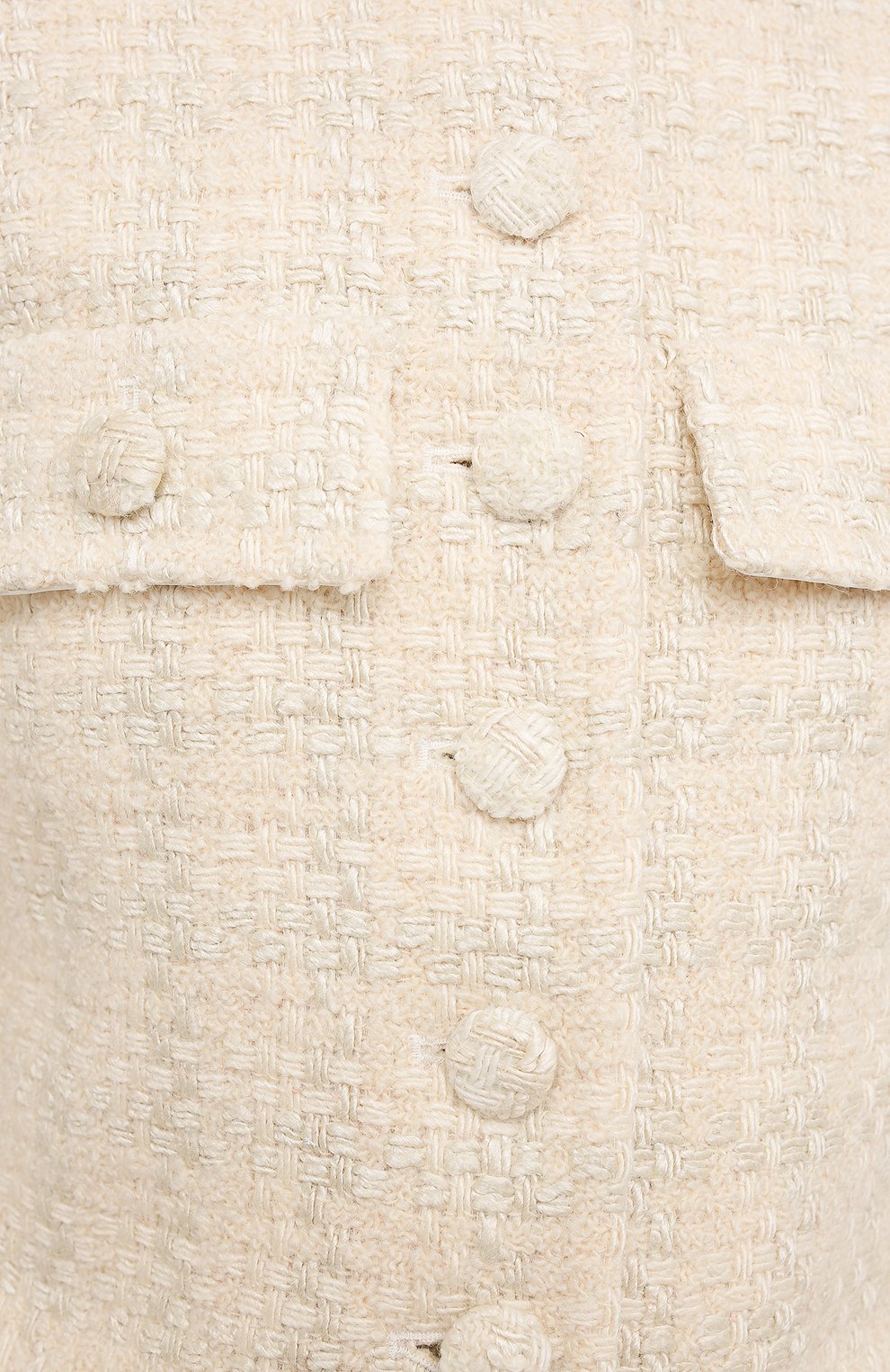 Пальто из шерсти и шелка SAINT LAURENT, арт. 652528/Y5C78, фото 5