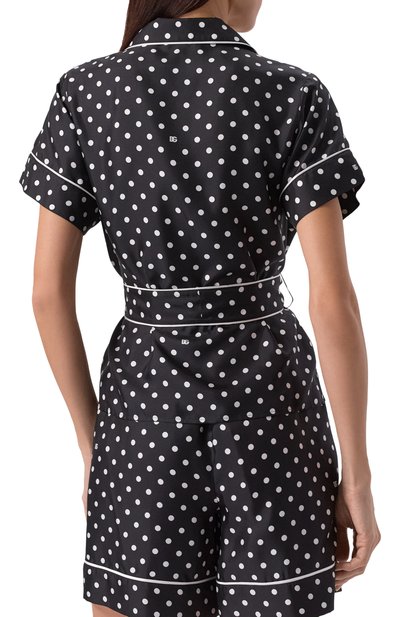 Шелковая блузка DOLCE & GABBANA, арт. F5G67T/IS1VM, фото 4