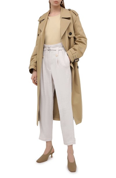 Брюки IRO кремового цвета по цене 43400 руб., арт. WP23M0ST0, фото 2 Брюки IRO, арт. WP23M0ST0, фото 2