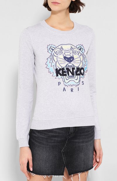 Хлопковый свитшот KENZO, арт. F962SW7054XA, фото 3