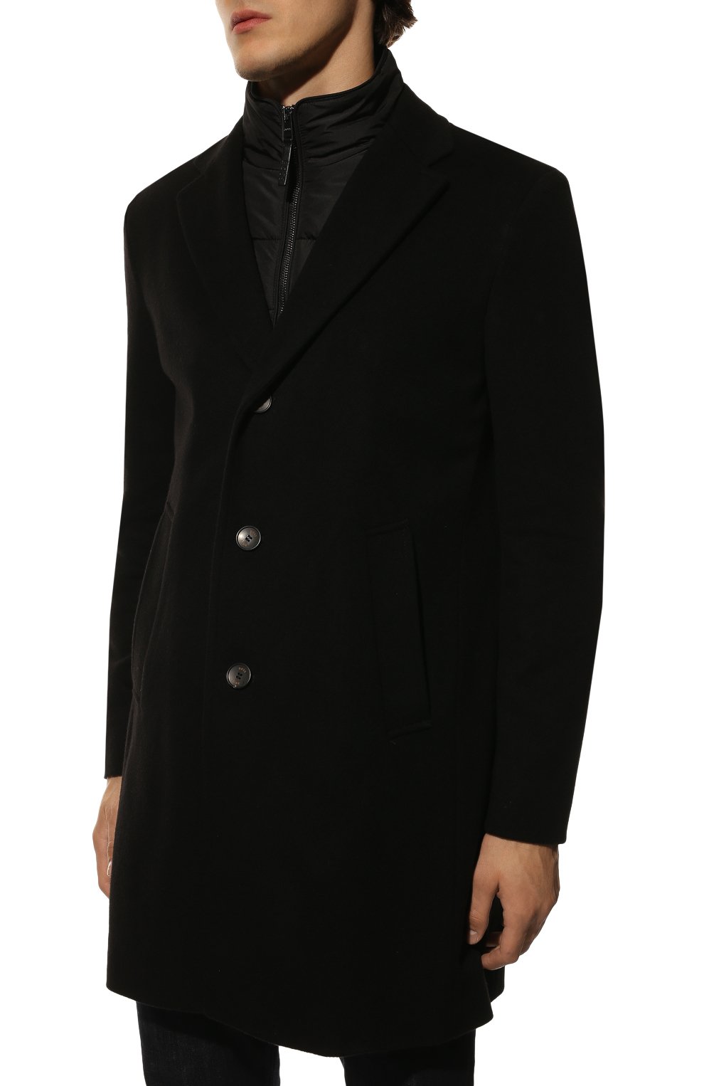Шерстяное пальто BOSS, арт. 50479597, фото 3