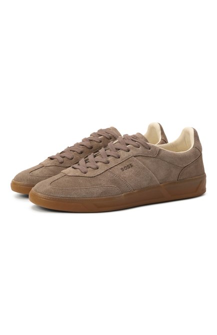 Женские замшевые кеды brenta BOSS, арт. 50536645