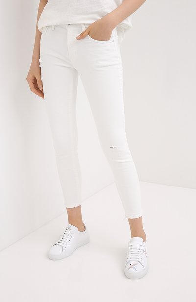 Джинсы MOUSSY белого цвета по цене 23500 руб., арт. 025DSC12-1090, фото 3 Джинсы MOUSSY, арт. 025DSC12-1090, фото 3