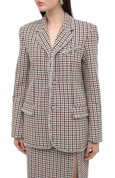 Жакет из шерсти и хлопка AREA, арт. PF20J08082C, фото 3