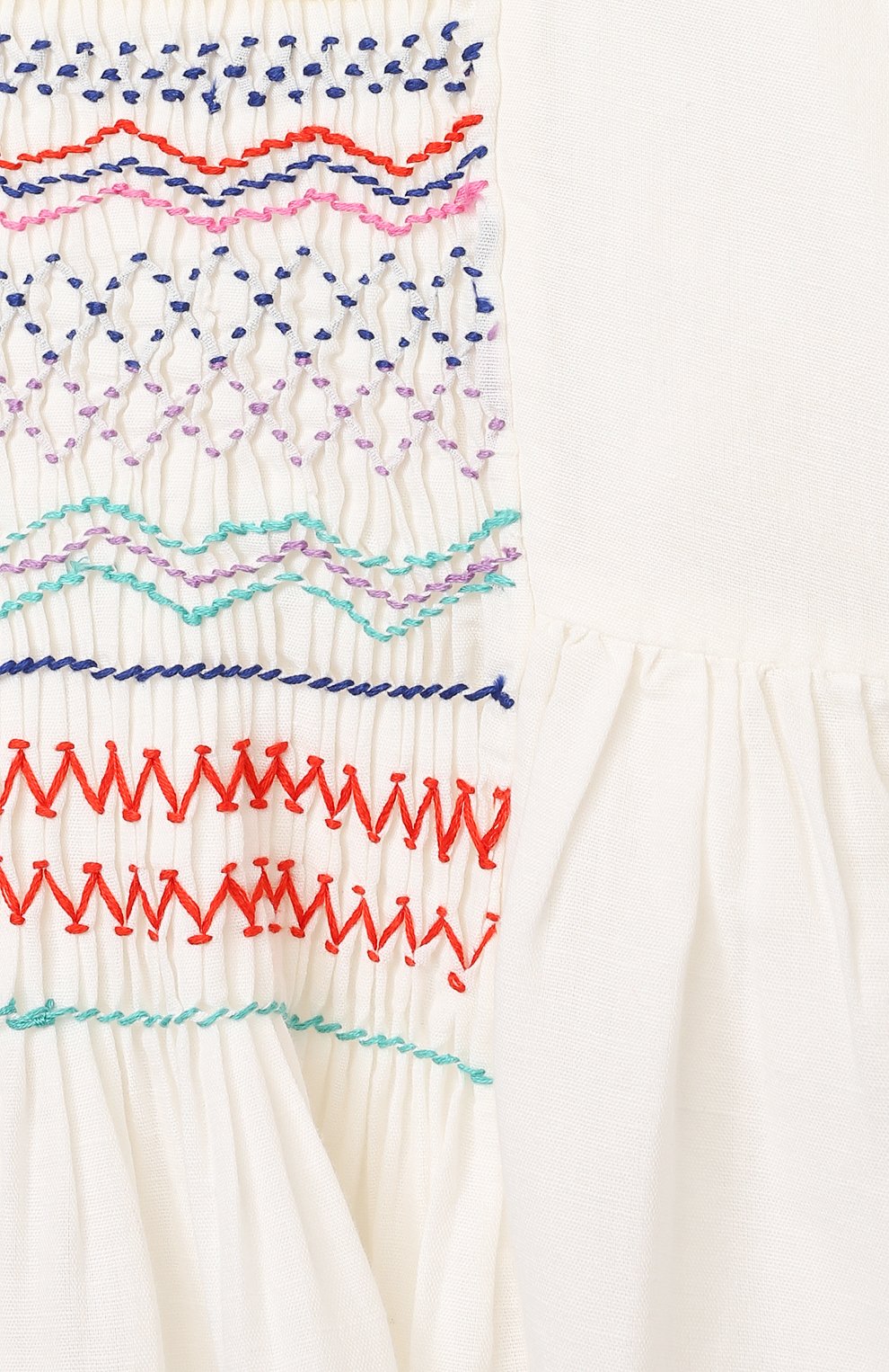 Платье из льна и хлопка STELLA MCCARTNEY, арт. 602781/SQK91, фото 3