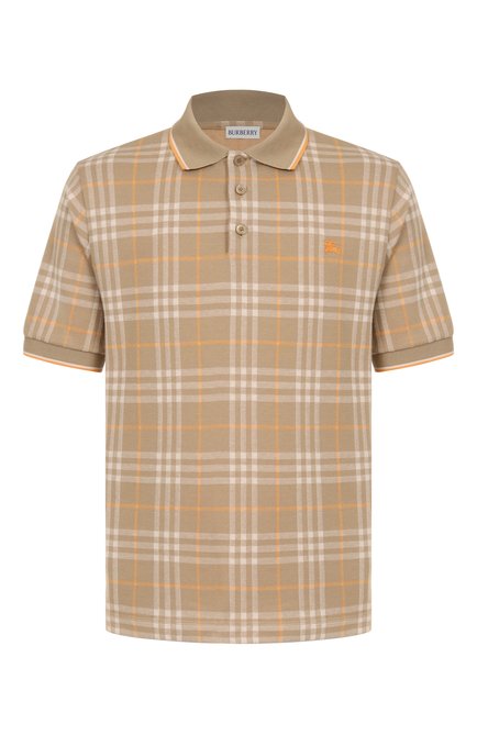 Мужское хлопковое поло BURBERRY, арт. 8110102