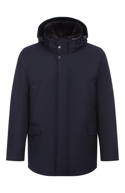 Мужская пуховик sisto-pum с отделкой из овчины MOORER, арт. SIST0/PUM