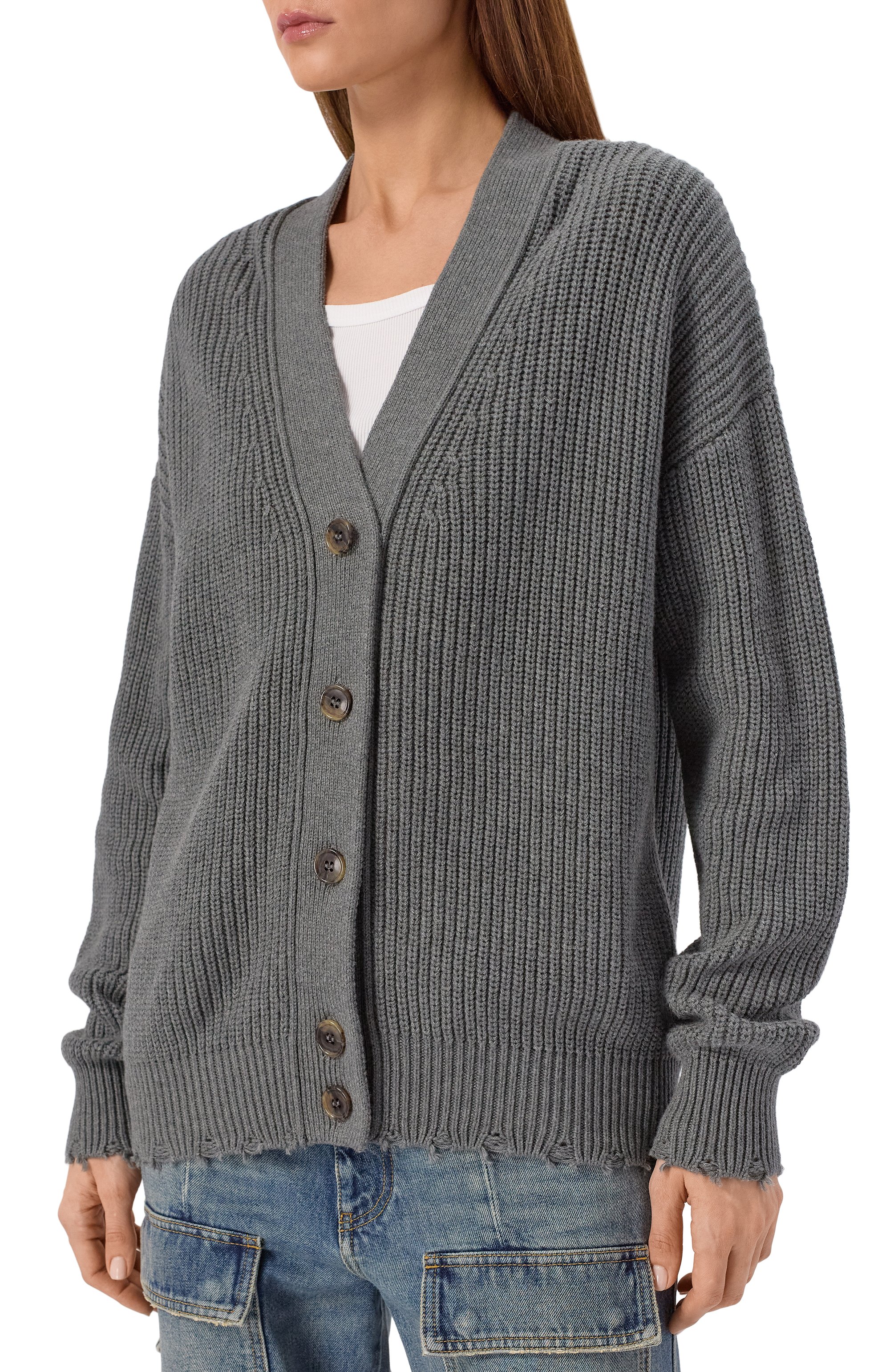 Кардиган из хлопка и шерсти ADDICTED, арт. AD029, фото 3