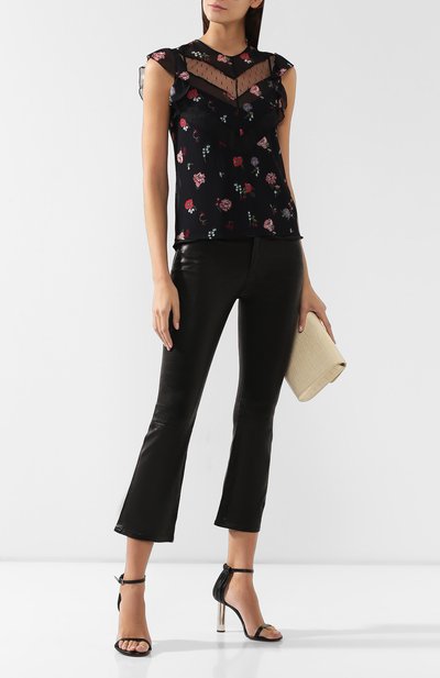 Топ с принтом REDVALENTINO разноцветного цвета по цене 33750 руб., арт. SR3AEB40/4B4, фото 2 Топ с принтом REDVALENTINO, арт. SR3AEB40/4B4, фото 2