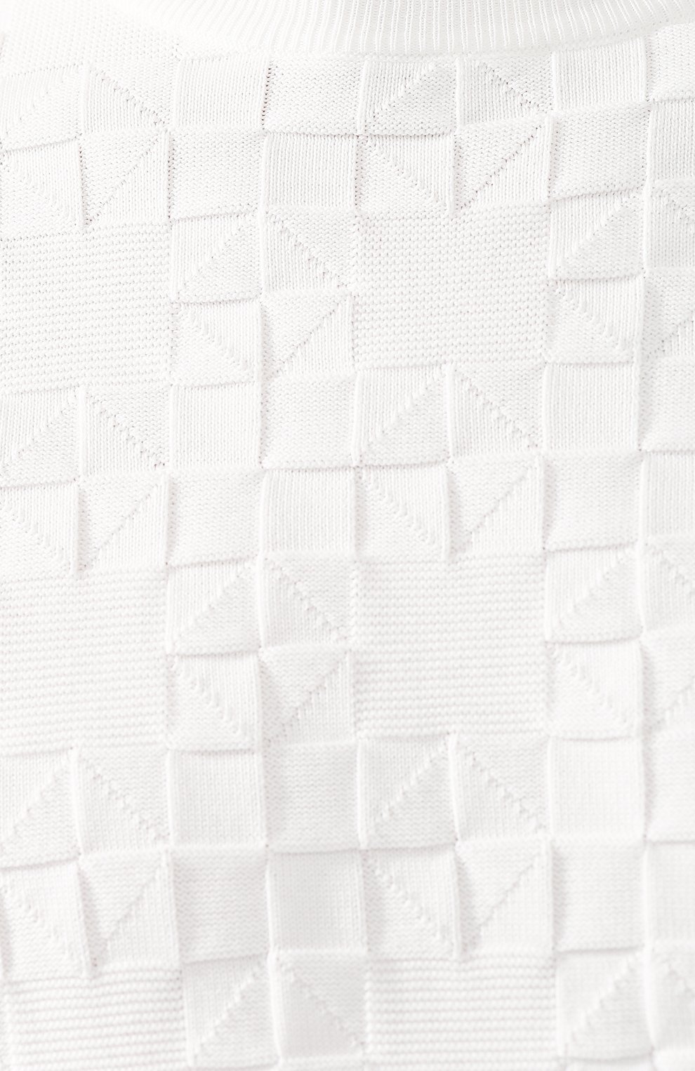 Хлопковый джемпер FIORONI белого цвета по цене 49900 руб., арт. M18210A1, фото 5 Хлопковый джемпер FIORONI, арт. M18210A1, фото 5