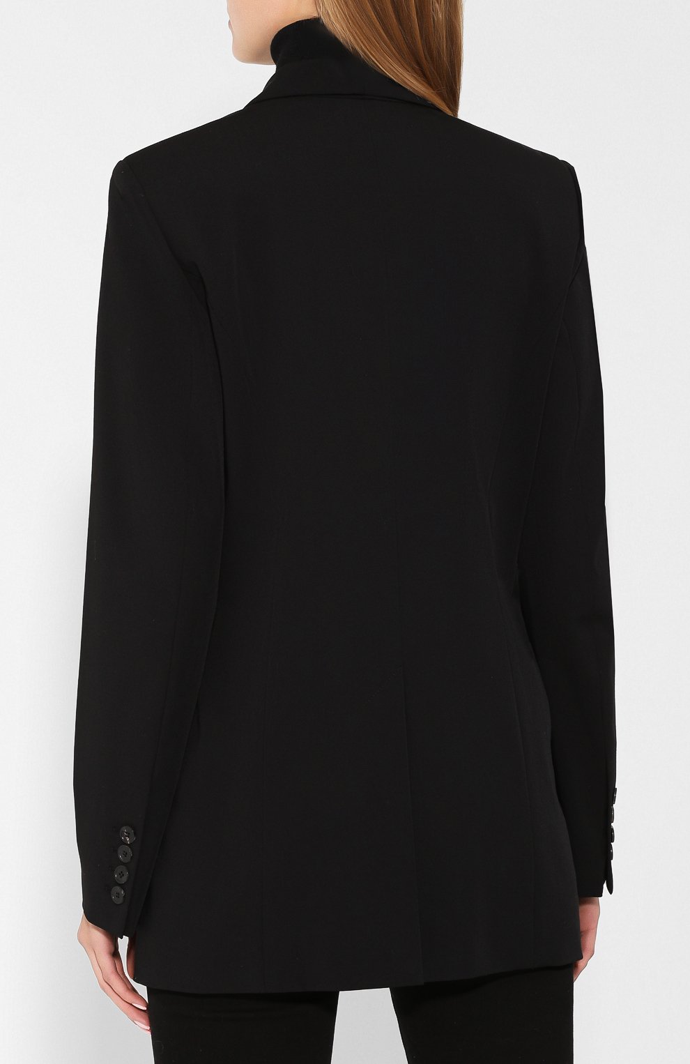 Шерстяной жакет ISABEL MARANT черного цвета по цене 61800 руб., арт. VE1089-19A012I/PRATELIA, фото 4 Шерстяной жакет ISABEL MARANT, арт. VE1089-19A012I/PRATELIA, фото 4