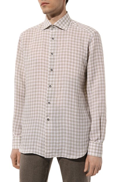 Льняная рубашка STEFANO RICCI, арт. MC002246/L2512, фото 3