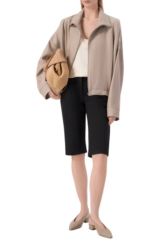 Кожаные туфли Diana 12 STOREEZ 136492 Бежевый  136492 Фото 3