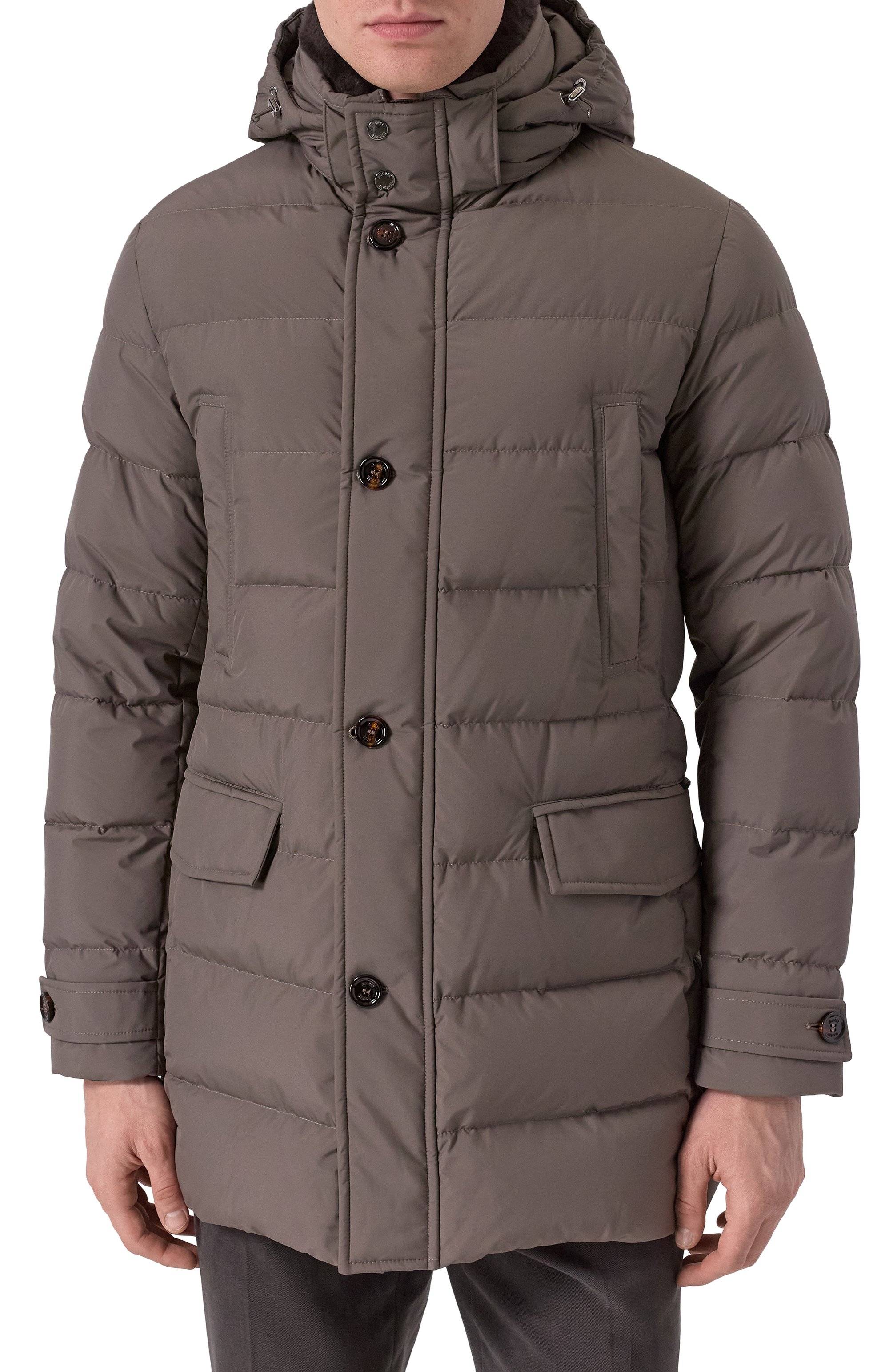 Пуховик saturno-stp с отделкой из овчины MOORER, арт. SATURN0/STP, фото 3