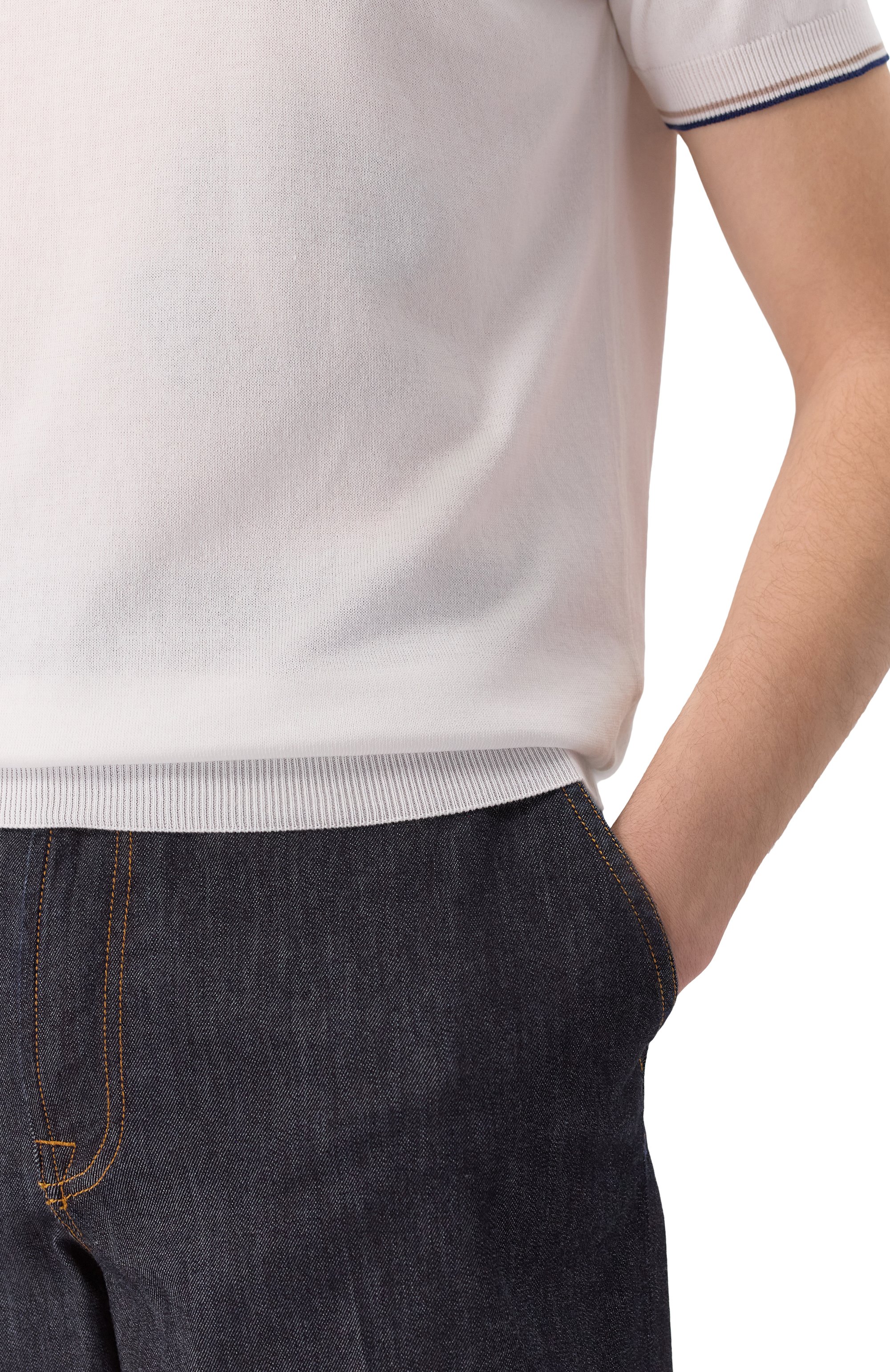 Хлопковое поло GRAN SASSO, арт. 57132/20688, фото 5