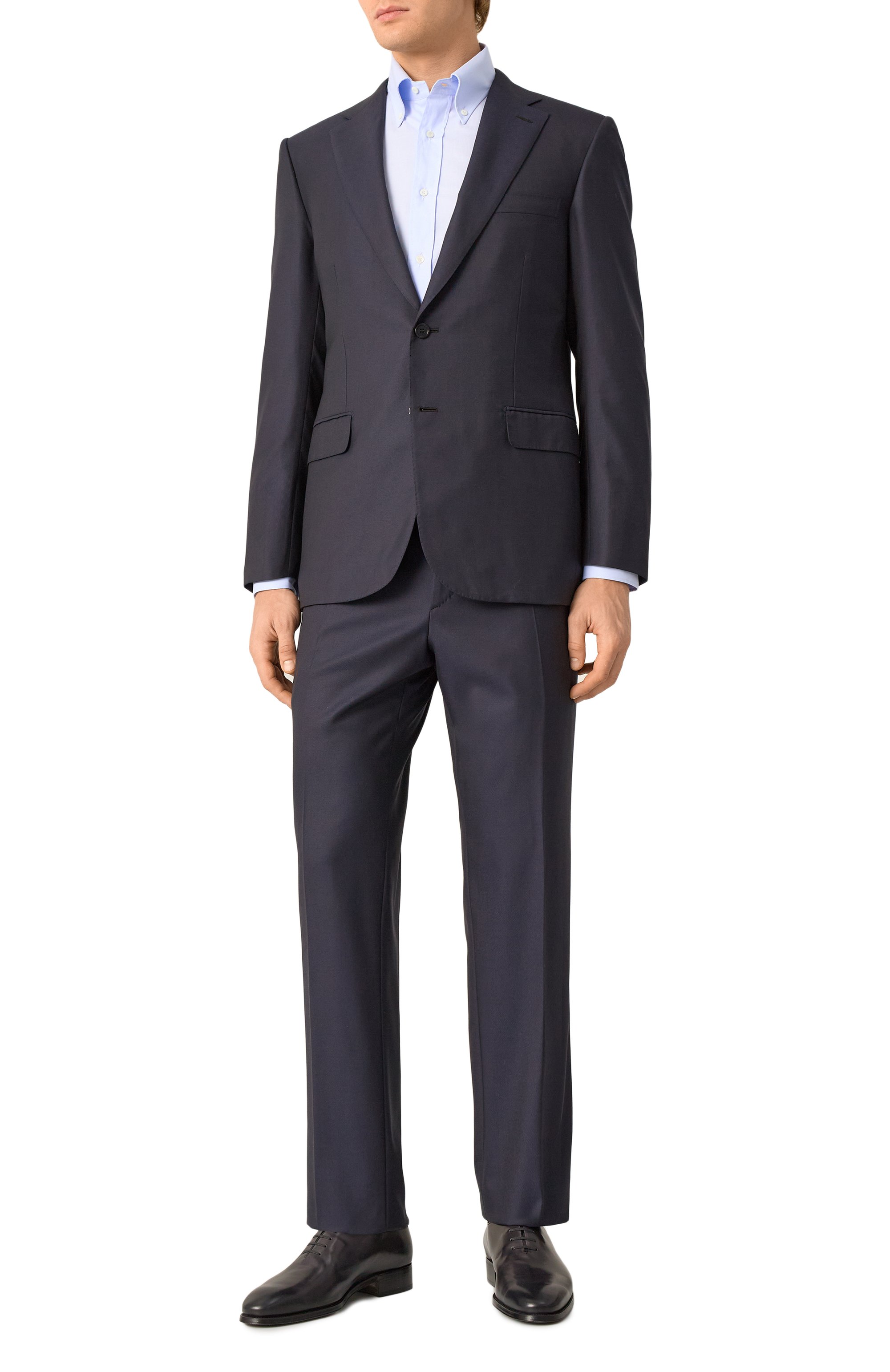 Хлопковая рубашка BRUNELLO CUCINELLI, арт. MB6971716, фото 2