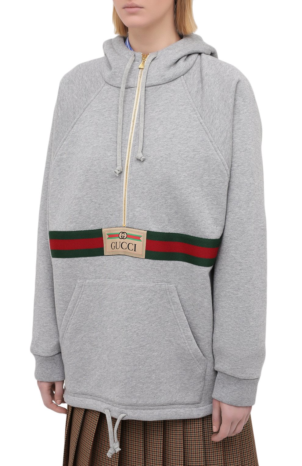 Хлопковое худи GUCCI, арт. 644656/XJC3W, фото 3