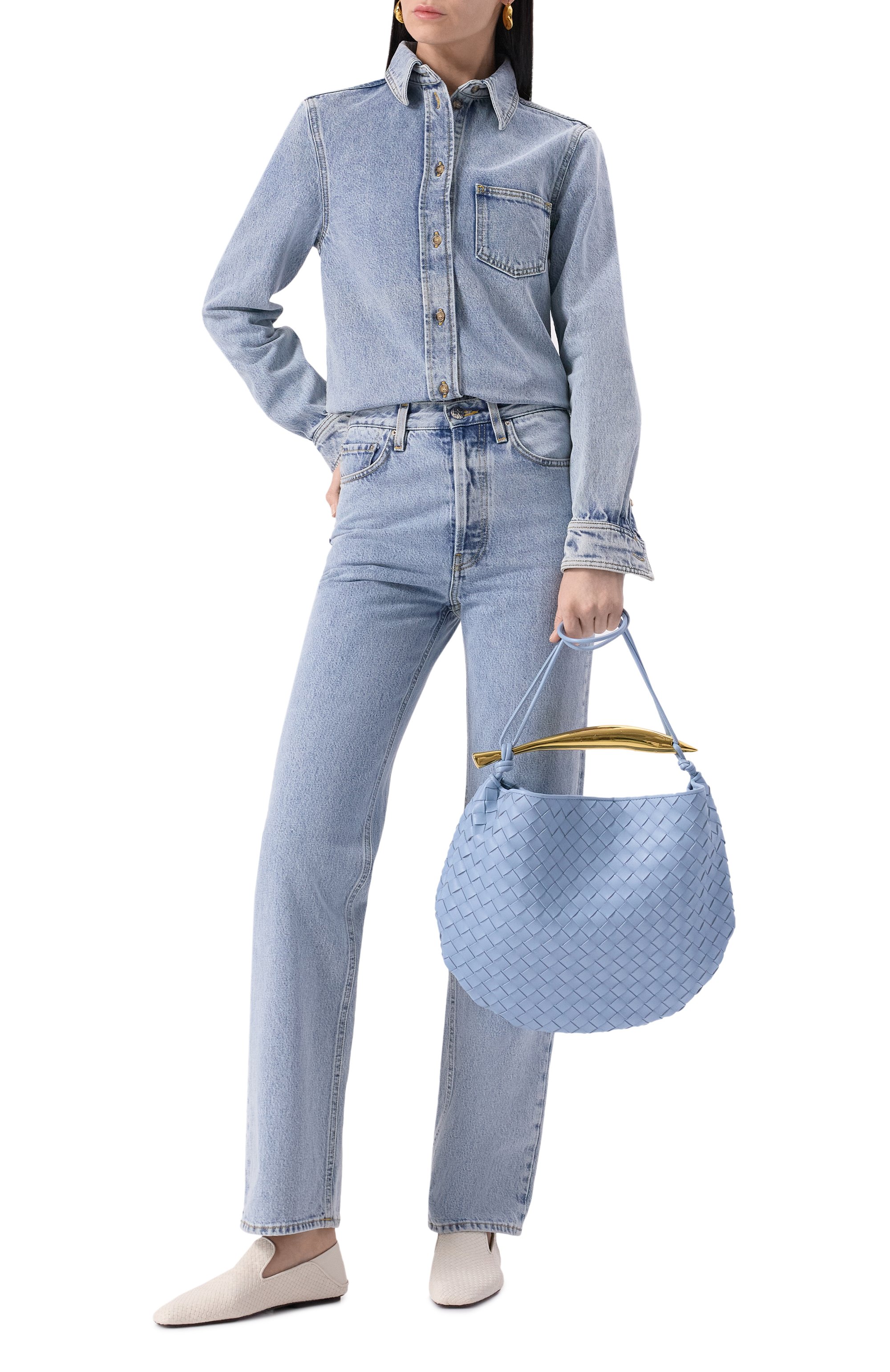 Сумка sardine medium BOTTEGA VENETA, арт. 754988-VCPP1, фото 7