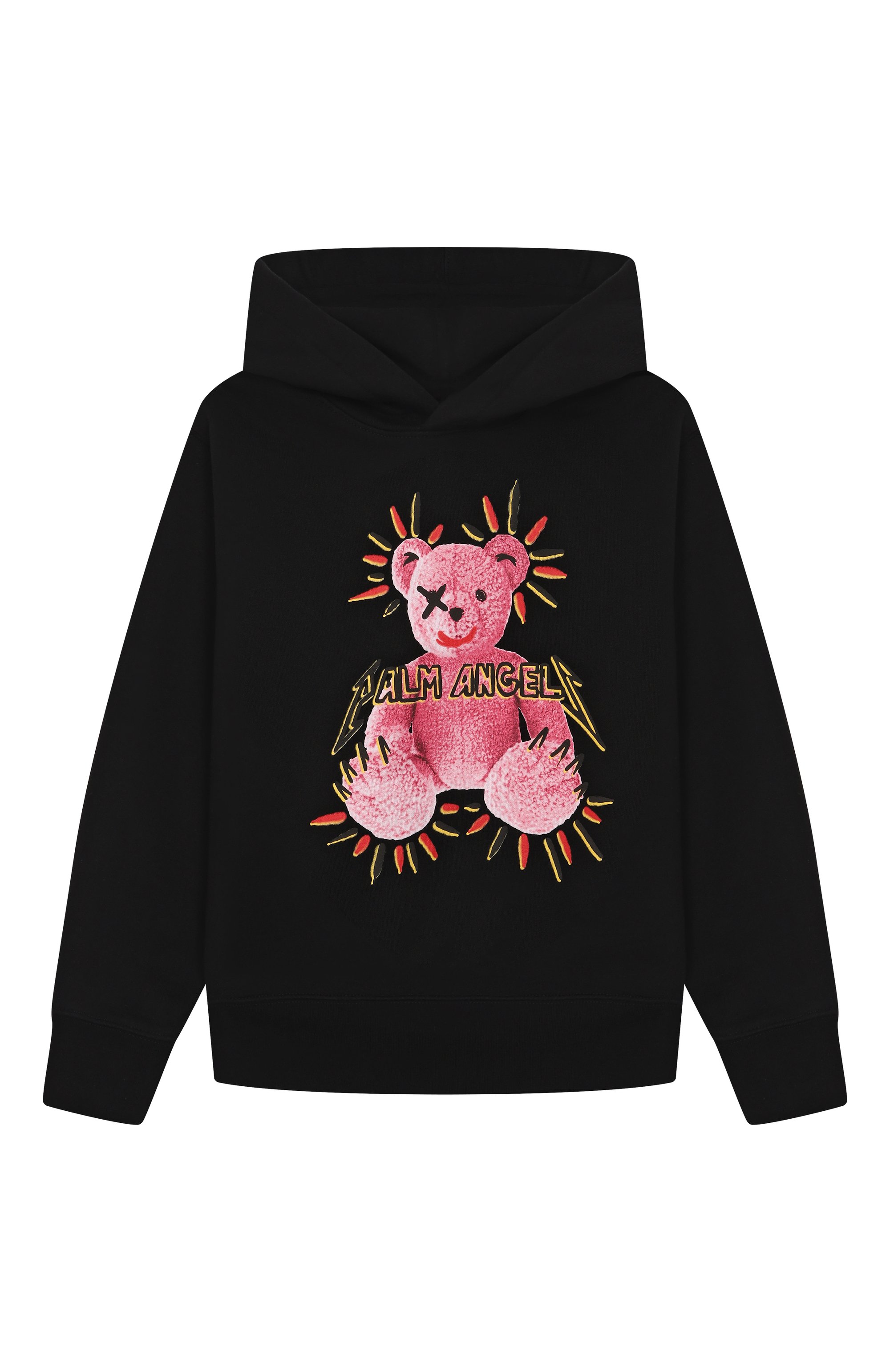 Хлопковое худи PALM ANGELS, арт. PBBB012F25FLE003, фото 1