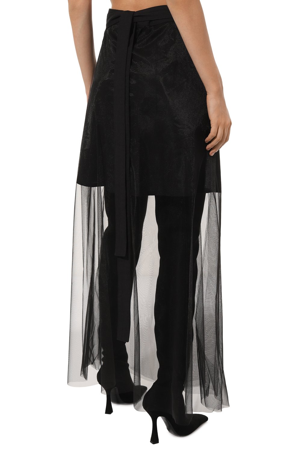 Юбка изо льна и хлопка MIDGARD PARIS, арт. V2-SK12-BK, фото 4