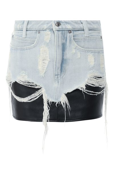 Женская кожаная юбка ALEXANDER WANG, арт. 1W495055G5