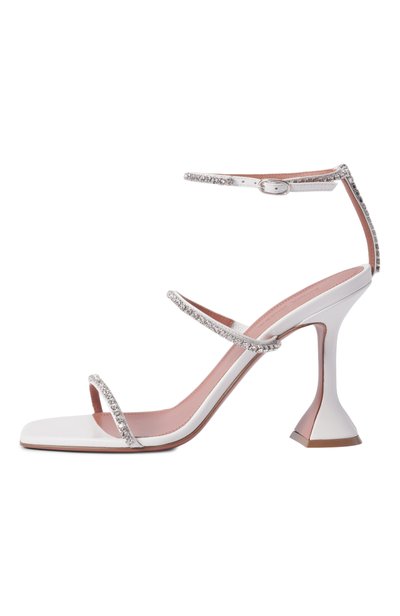 Кожаные босоножки gilda 95 AMINA MUADDI, арт. GILDA SANDAL 95/NAPPA, фото 4