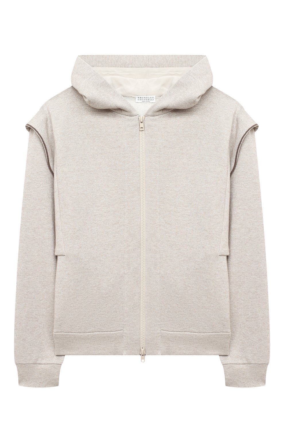Хлопковая толстовка BRUNELLO CUCINELLI, арт. BA914E246C, фото 1