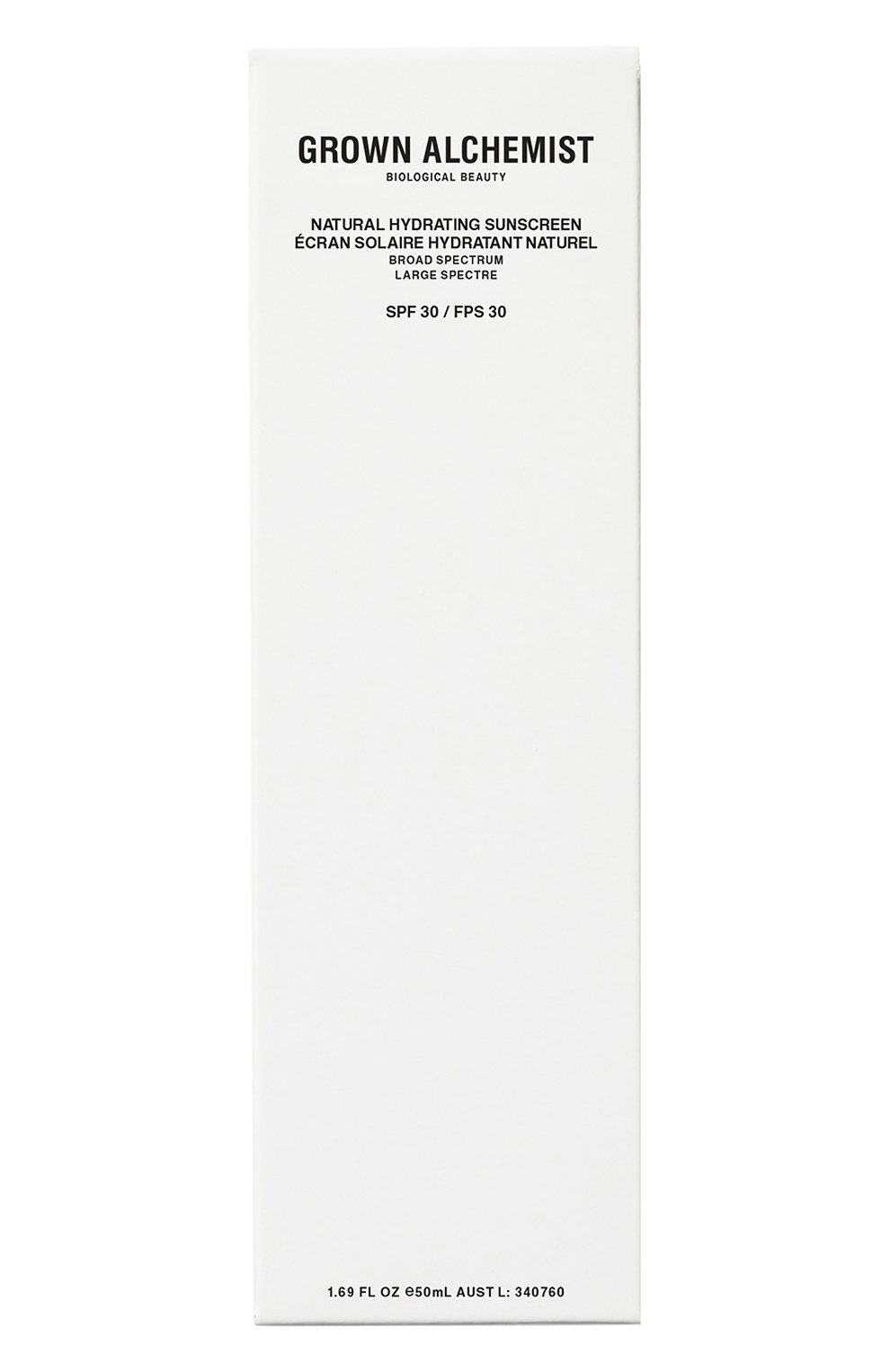 Солнцезащитный увлажняющий крем для лица spf 30 (50ml) GROWN ALCHEMIST, арт. GA00419, фото 3