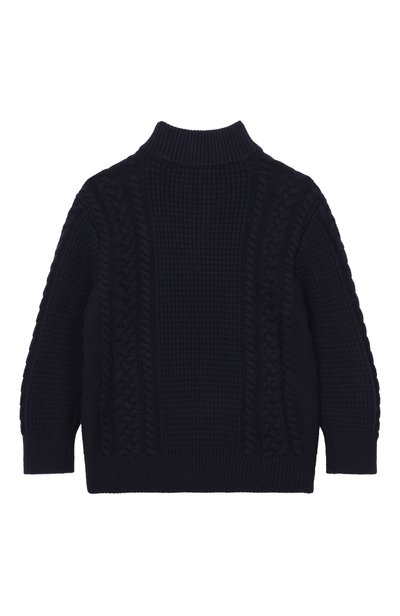 Свитер из хлопка и шерсти EMPORIO ARMANI, арт. EB001591/AF27319