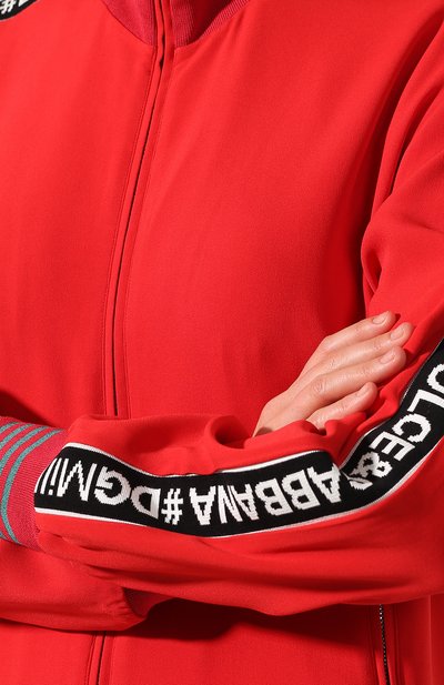 Кардиган на молнии с высоким воротником DOLCE & GABBANA, арт. F9D05T/G7QHQ, фото 5