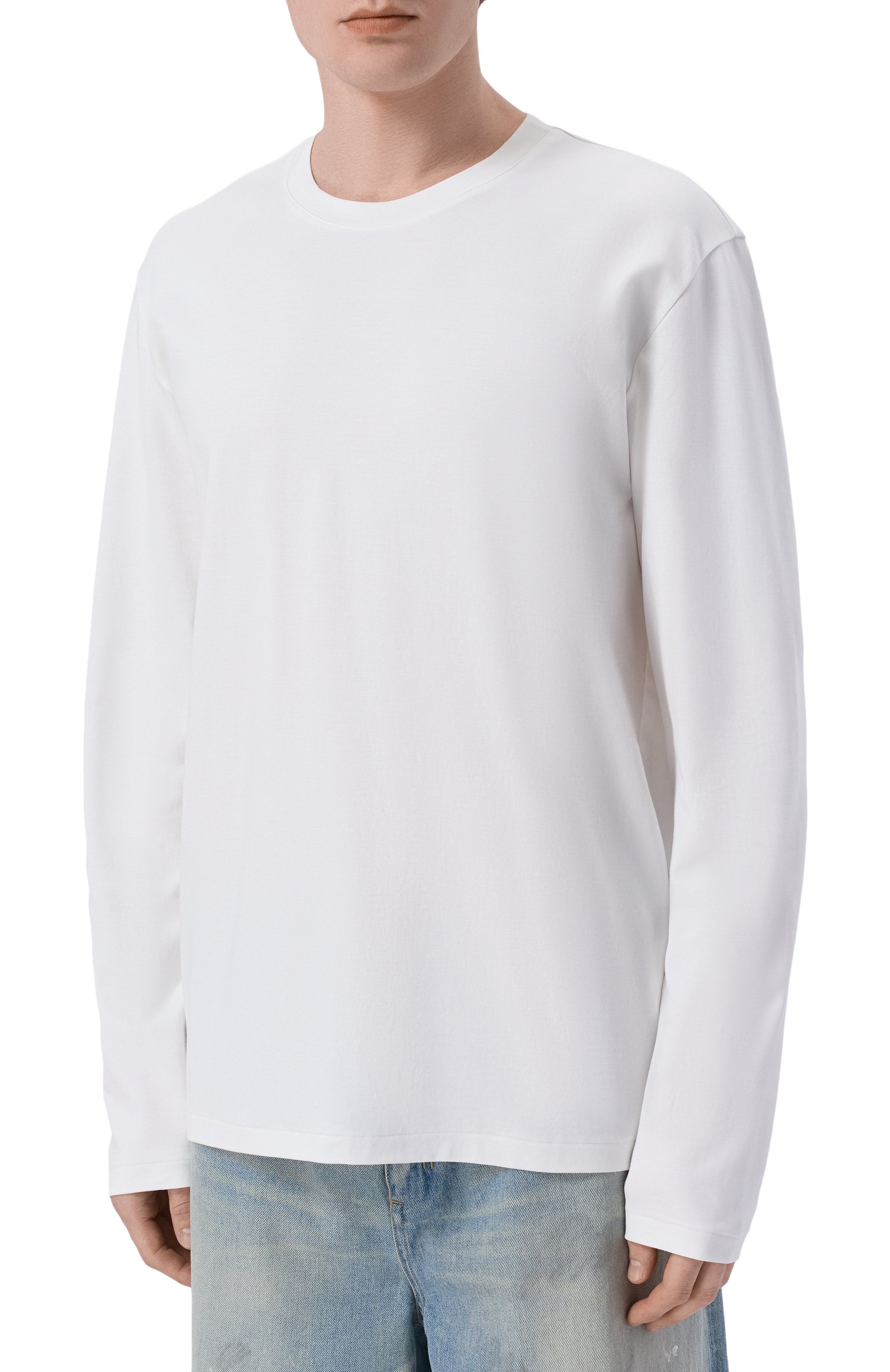 Хлопковый лонгслив ATTACHMENT, арт. AJ61-047, фото 3