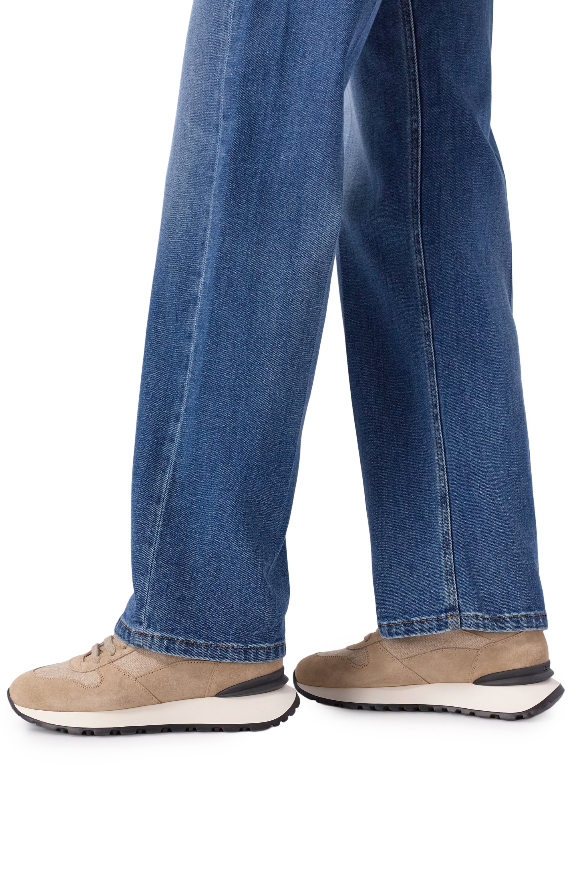 Комбинированные кроссовки DOUCAL'S, арт. DD8828WHITPN724N, фото 2