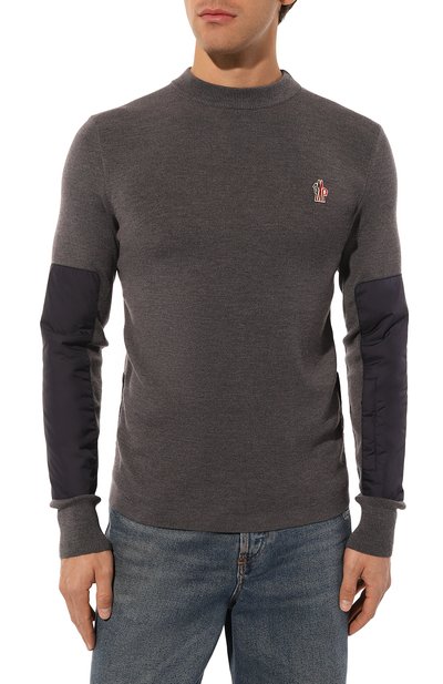 Шерстяной джемпер MONCLER GRENOBLE, арт. 9C000-09-M1122, фото 3