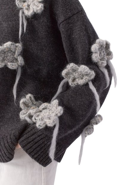 Шерстяной свитер GANNI, арт. K2624, фото 5