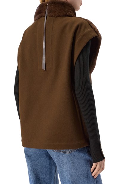 Кашемировый жилет из норки COLOR TEMPERATURE, арт. Н,Ш-10/578, фото 4