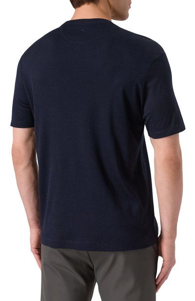 Футболка из хлопка и лиоцелла PAUL&SHARK, арт. 15311602/3XL-6XL, фото 4