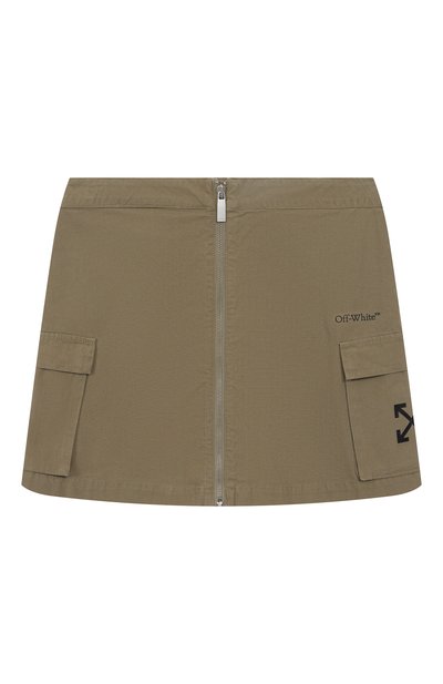 Хлопковая юбка OFF-WHITE, арт. 0GCC027S25FAB001/12+, фото 1