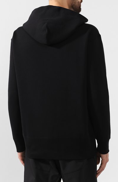 Хлопковое худи BOTTEGA VENETA черного цвета по цене 106000 руб., арт. 576777/VA8W0, фото 4 Хлопковое худи BOTTEGA VENETA, арт. 576777/VA8W0, фото 4
