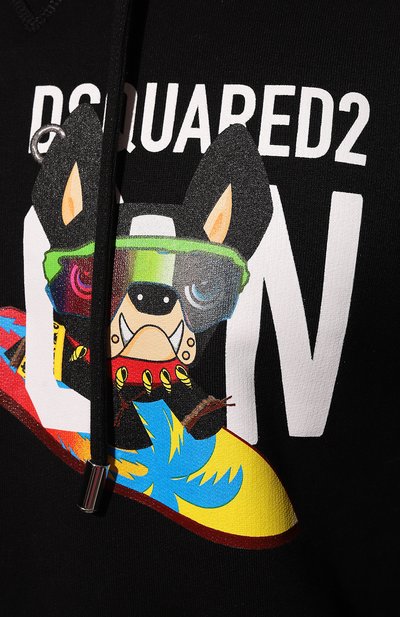 Хлопковое худи icon DSQUARED2, арт. S79GU0095/S25516, фото 5