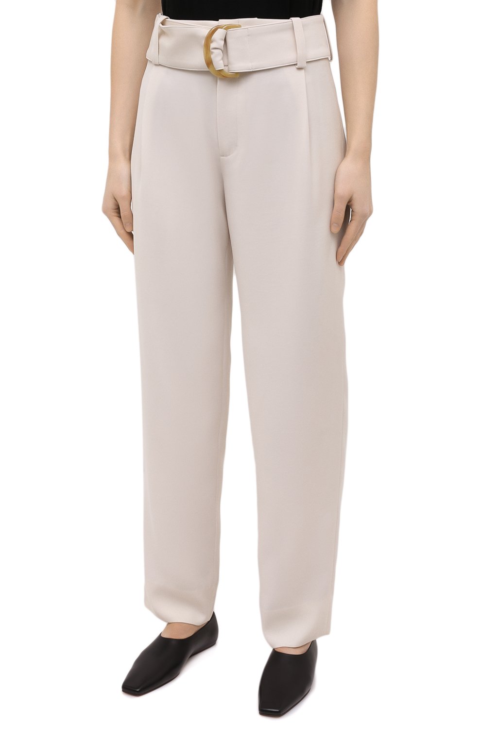 Брюки VINCE светло-бежевого цвета по цене 44200 руб., арт. V700421927, фото 3 Брюки VINCE, арт. V700421927, фото 3