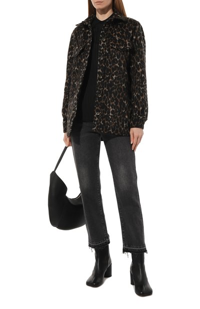 Рубашка ALINE леопардового цвета по цене 23500 руб., арт. AL071003, фото 2 Рубашка ALINE, арт. AL071003, фото 2